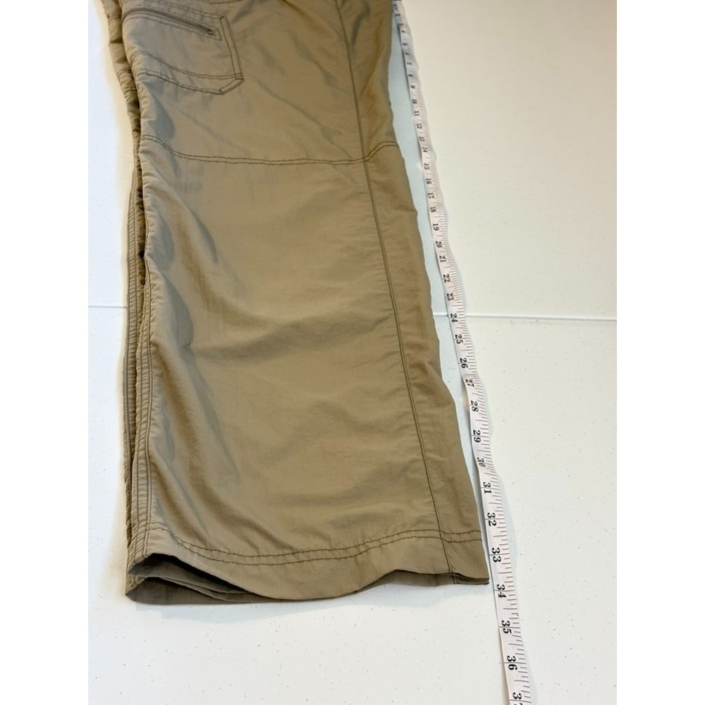 Eddie Bauer Cargo Pants Mens 34x34 Khaki Utility Hiking Outdoor Straight Leg - Picture 6 of 7